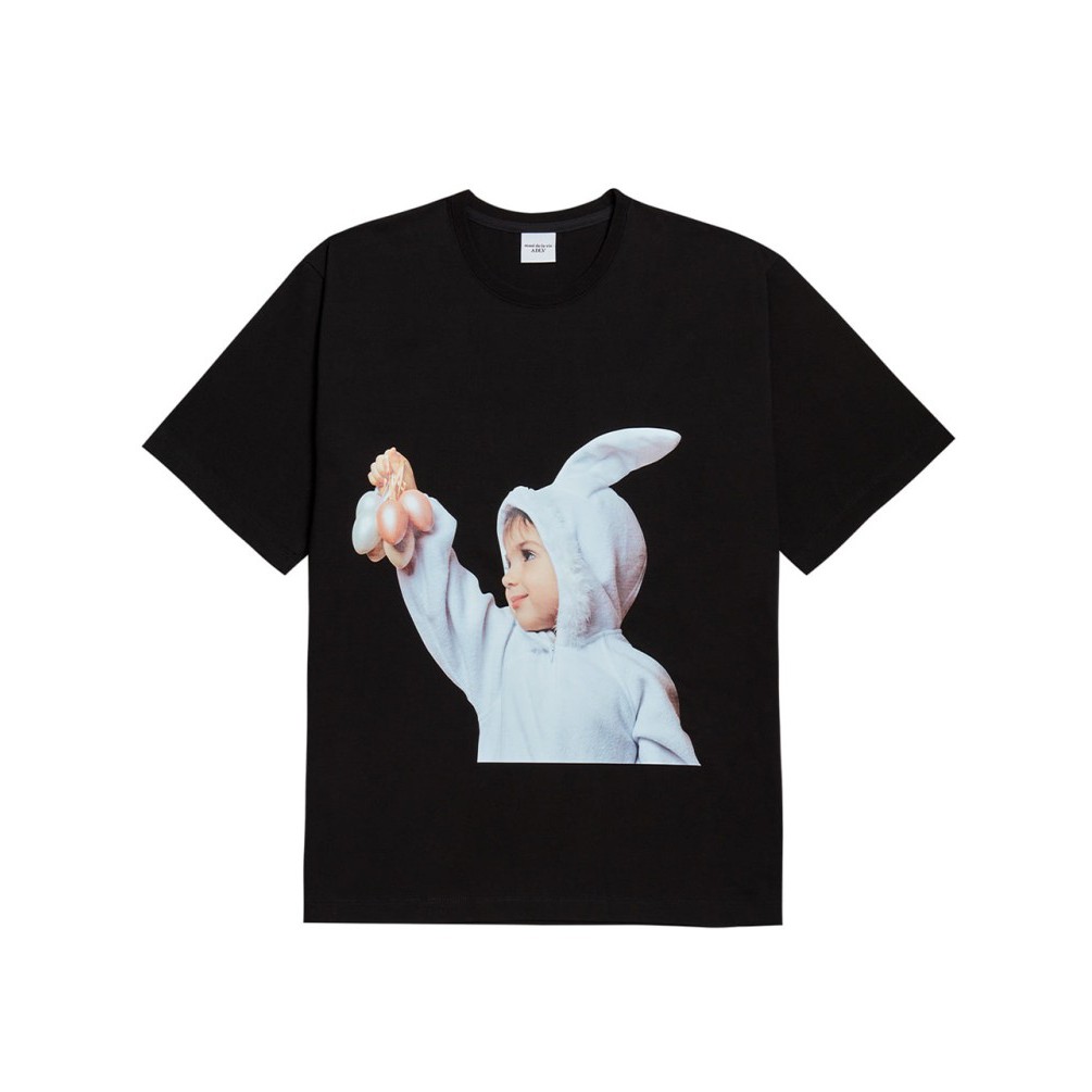 ADLV Baby Face Rabbit Tee Black 100% Authentic