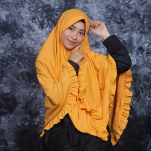 Jilbab Kerut / Hijab kerut / KERUDUNG KRIWIL