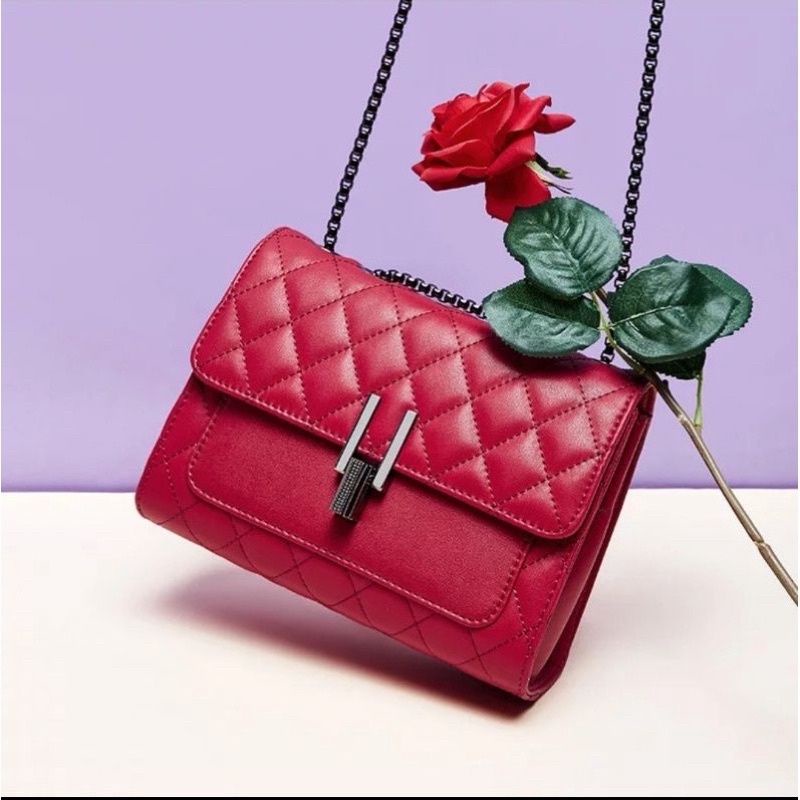 TAS SELEMPANG WANITA AN 004/TAS WANITA IMPOR PREMIUM  TERBARU (COD)