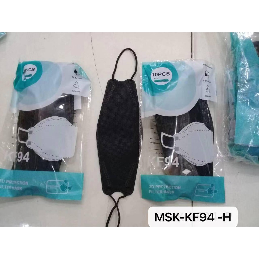 Masker mulut KF94 EVO Korea 4PLY Tebal Dewasa IMPORT High Quality  IDOL K-POP KPOP BTS BT21 COD