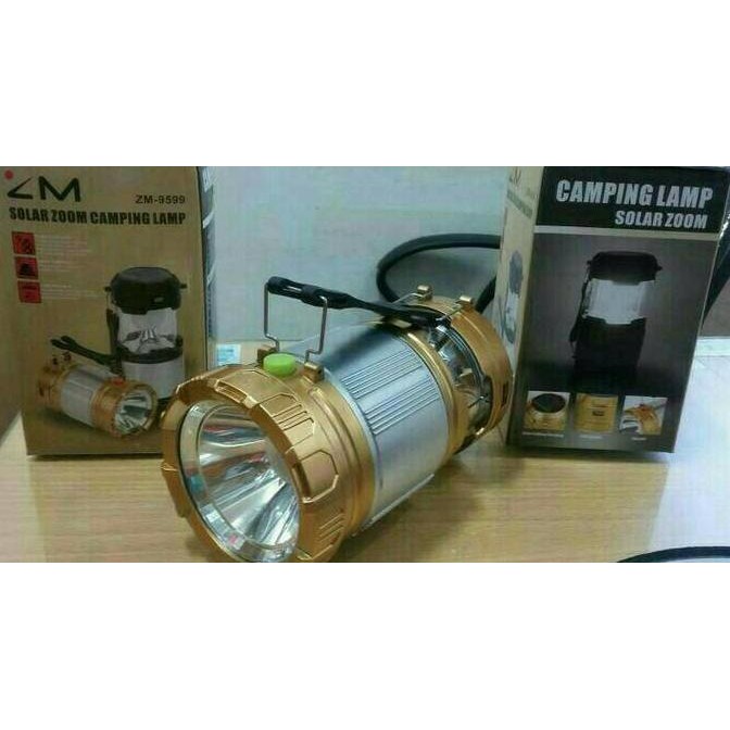 BEST PRODUCT LAMPU LENTERA SENTER CAMPING TENAGA SURYA BISA CAS HP