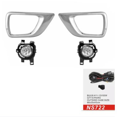 FOGLAMP / LAMPU KABUT DLAA NS722 NISSAN NAVARA 2014