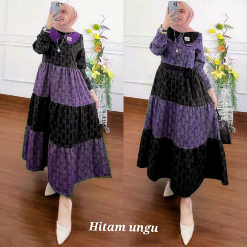 NEW GAMIS GG//GAMIS MILEA MAXY//MILEA DRESS RAYON PREMIUM//BatikNovicollection