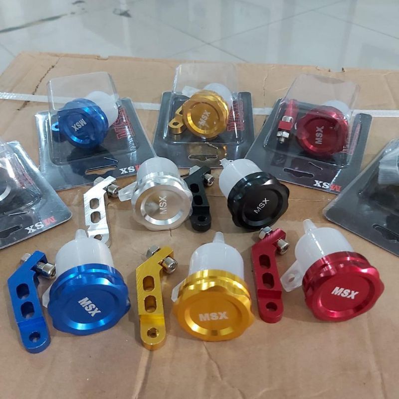 Tabung Minyak Rem TUTUP CNC Universal Botol Tabung Minyak Rem TUTUP CNC