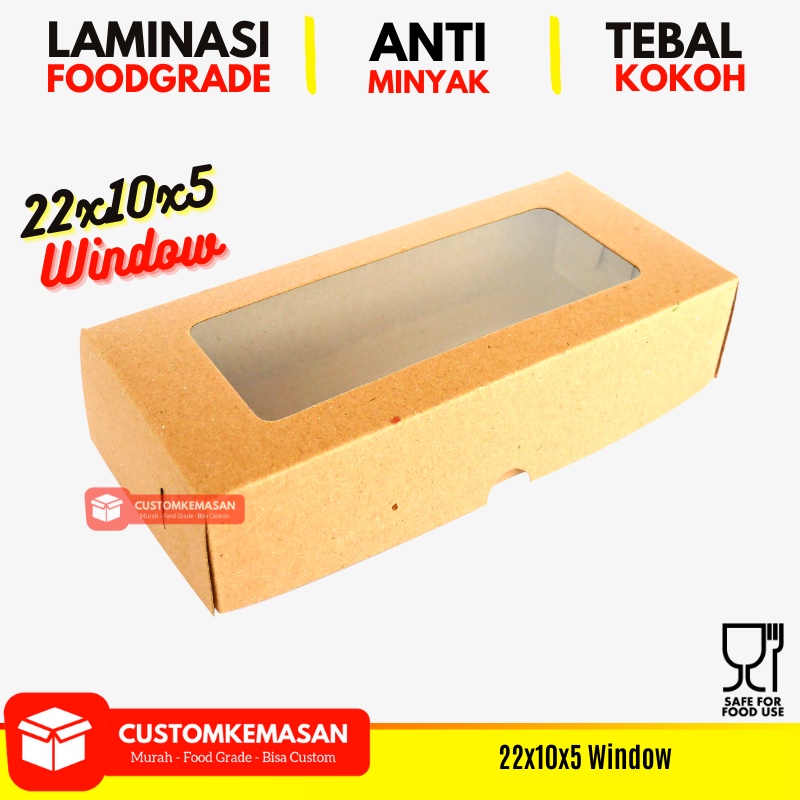 Dus Brownies / Box Brownies / Dus Bronis / Box Brownies Jendela 22x10x5