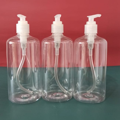 Botol 500ml Pump Varian sabun cair refill kosong pompa neck 28 termurah / Botol Plastik handsanitizer cair Grosir Pump pencet murah Berkualitas Neck28 Lebih Tebal / Botol Bening Sabun Cair, HandSanitizer 500ml Pompa Murah