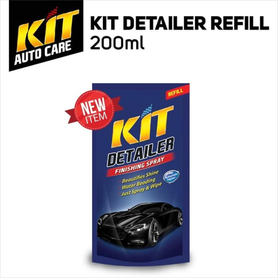 KIT Detailer Refill efek daun talas / pembersih noda cat mobil motor