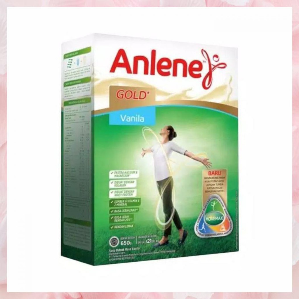 

650GR ANLENE GOLD SUSU / SUSU ANLENE - COKLAT