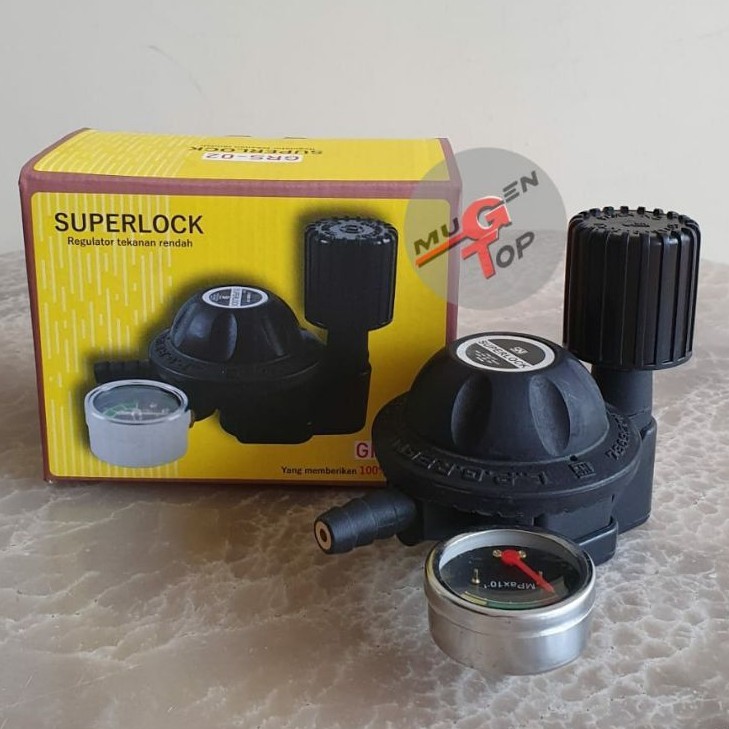 Regulator SUPERLOCK Regulator Gas LPG Gascomp Meter GRS-02