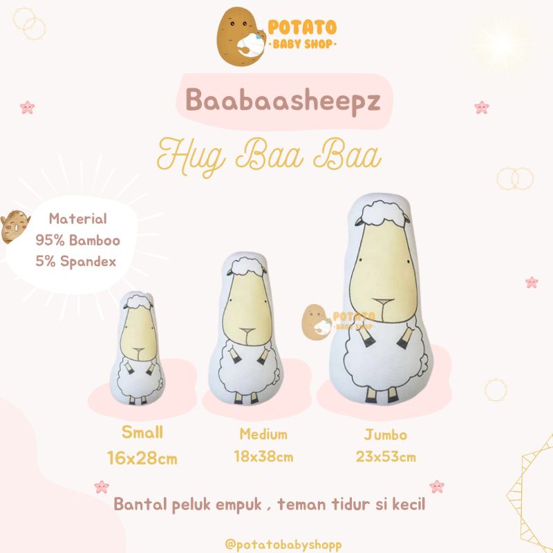 Baabaasheepz hug bed time buddy X Tiffany Arthur