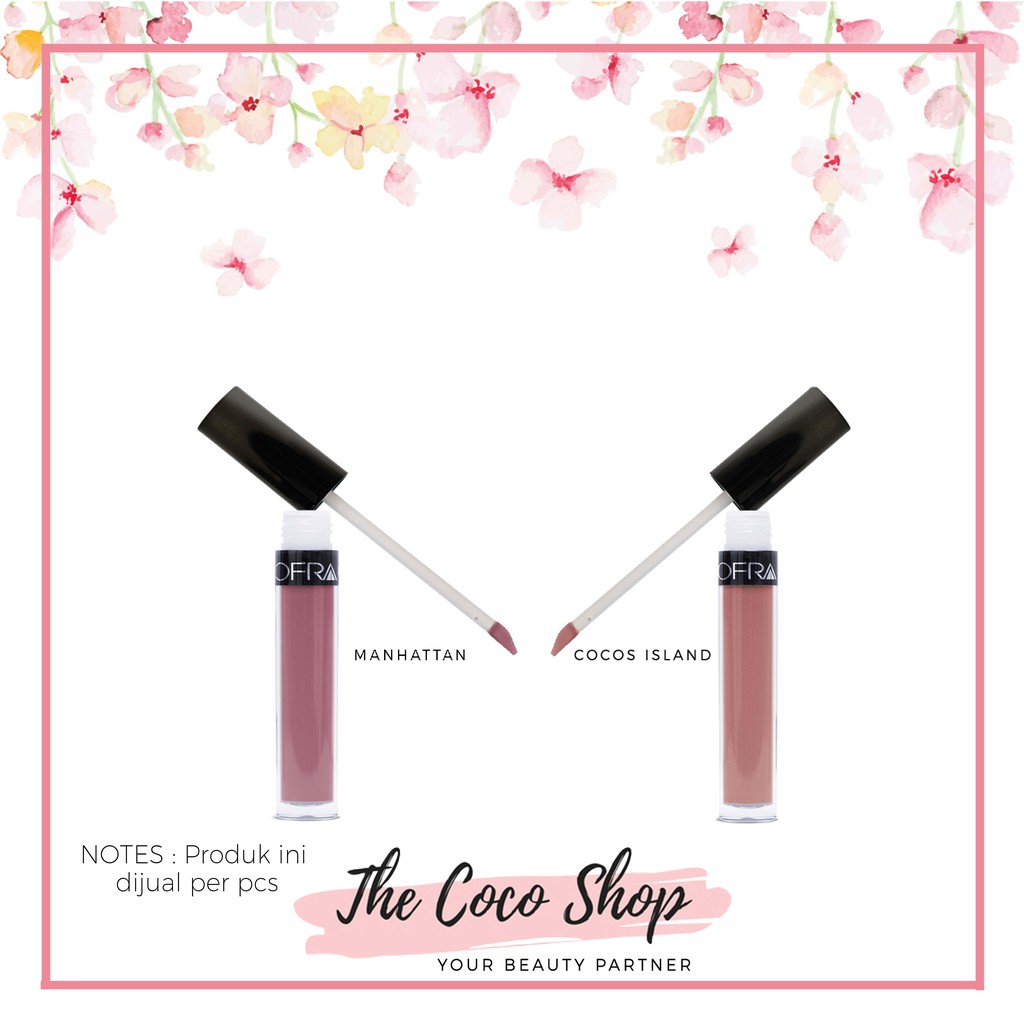 [CUCI GUDANG] LIPSTIK OFRA long lasting liquid lipstick ORIGINAL MURAH