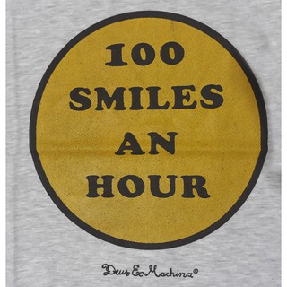  KAOS  DEUS  100 SMILE AN HOUR SNOW MISTY TEE Shopee Indonesia