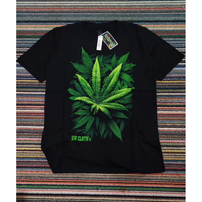 KAOS DISTRO DAUN GANJA