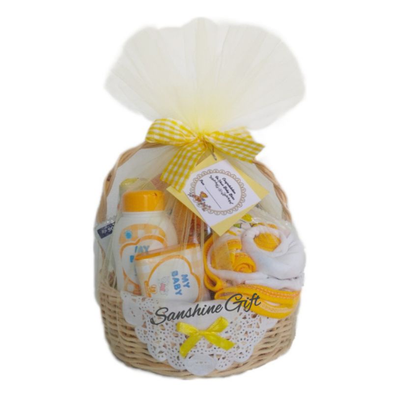 Parcel bayi / Baby gift / Kado bayi / Hampers bayi-Kuning