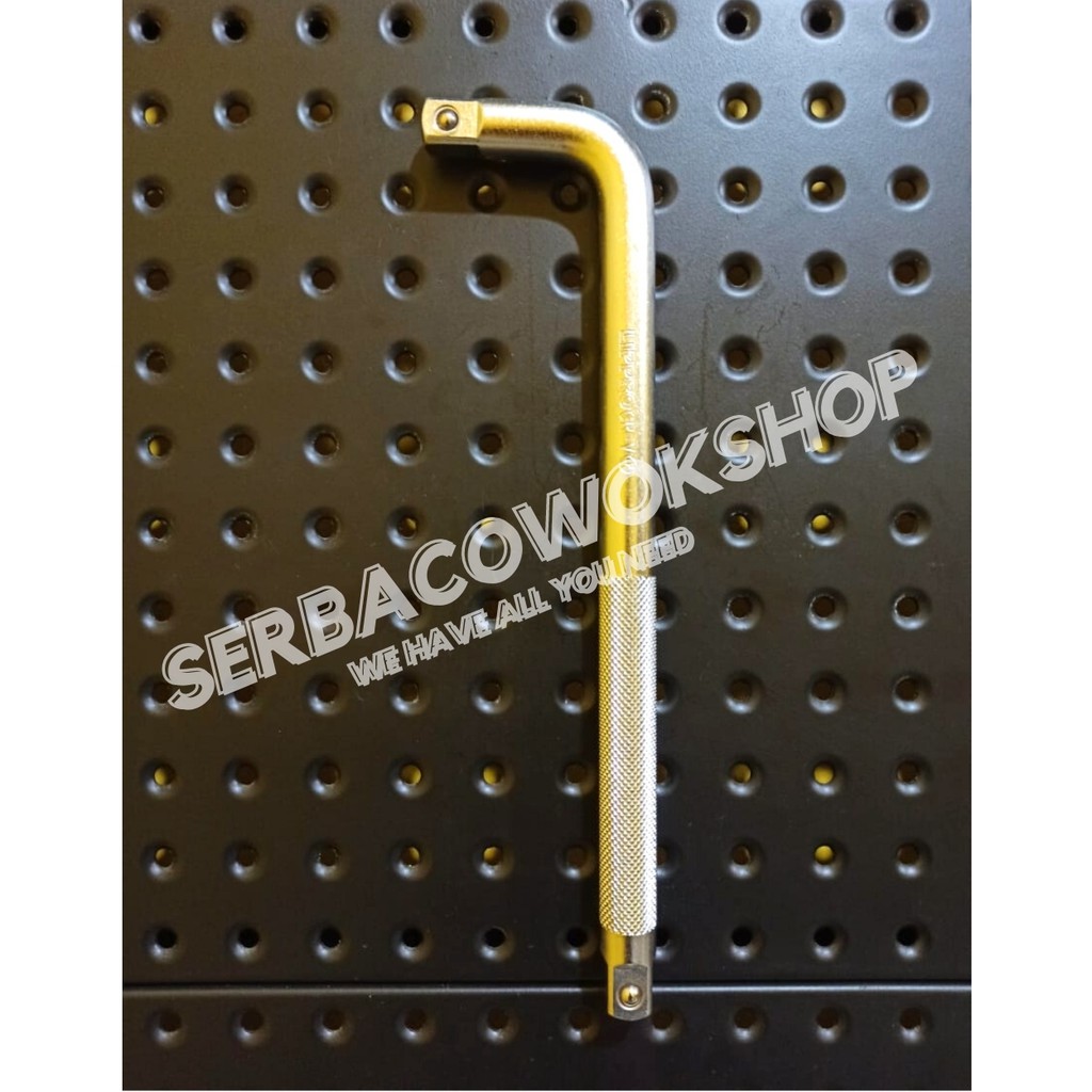 Lippro Gagang Kunci Sok Model L 1/2 Inch x 10 Inch Offset Handle Kunci Sok Termurah Berkualitas