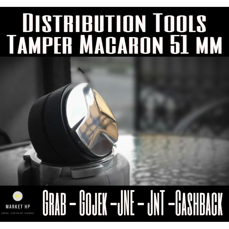 Distribution Tool - Tamper Macaron 51 mm