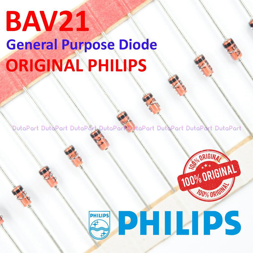 BAV21 ORIGINAL NXP PHILIPS General Purpose Diode BAV 21 Dioda