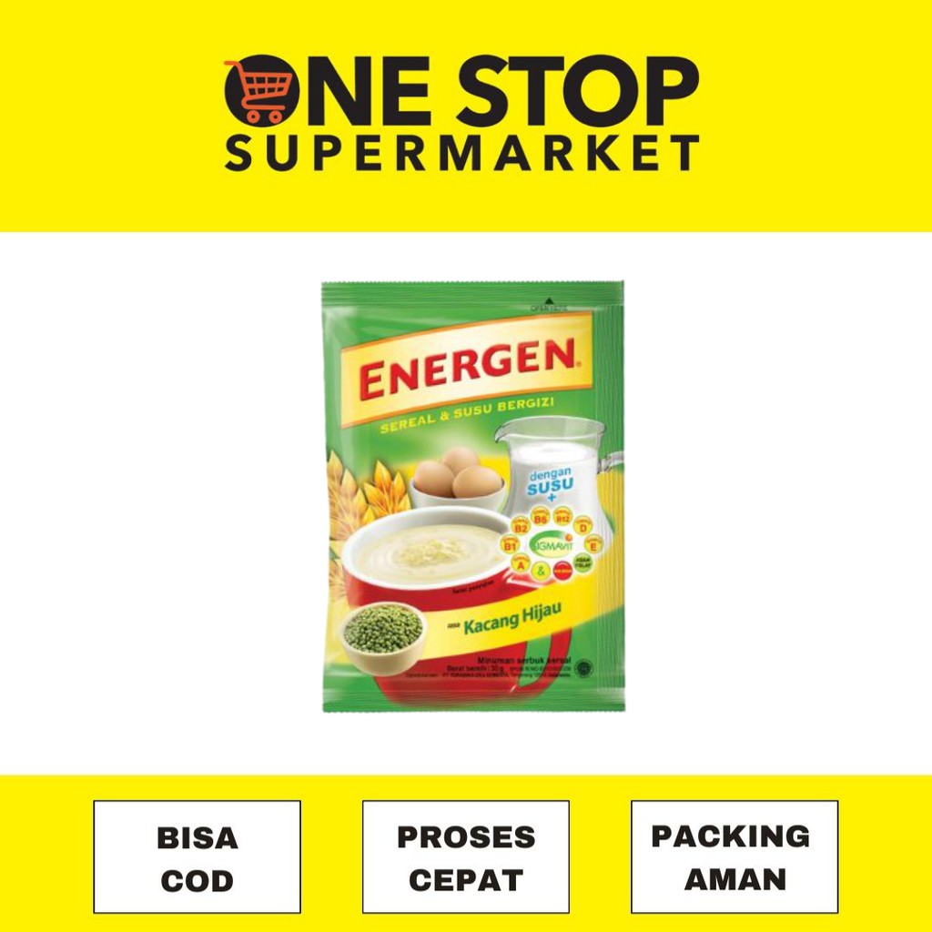 

Energen Sachet Rasa Kacang Hijau