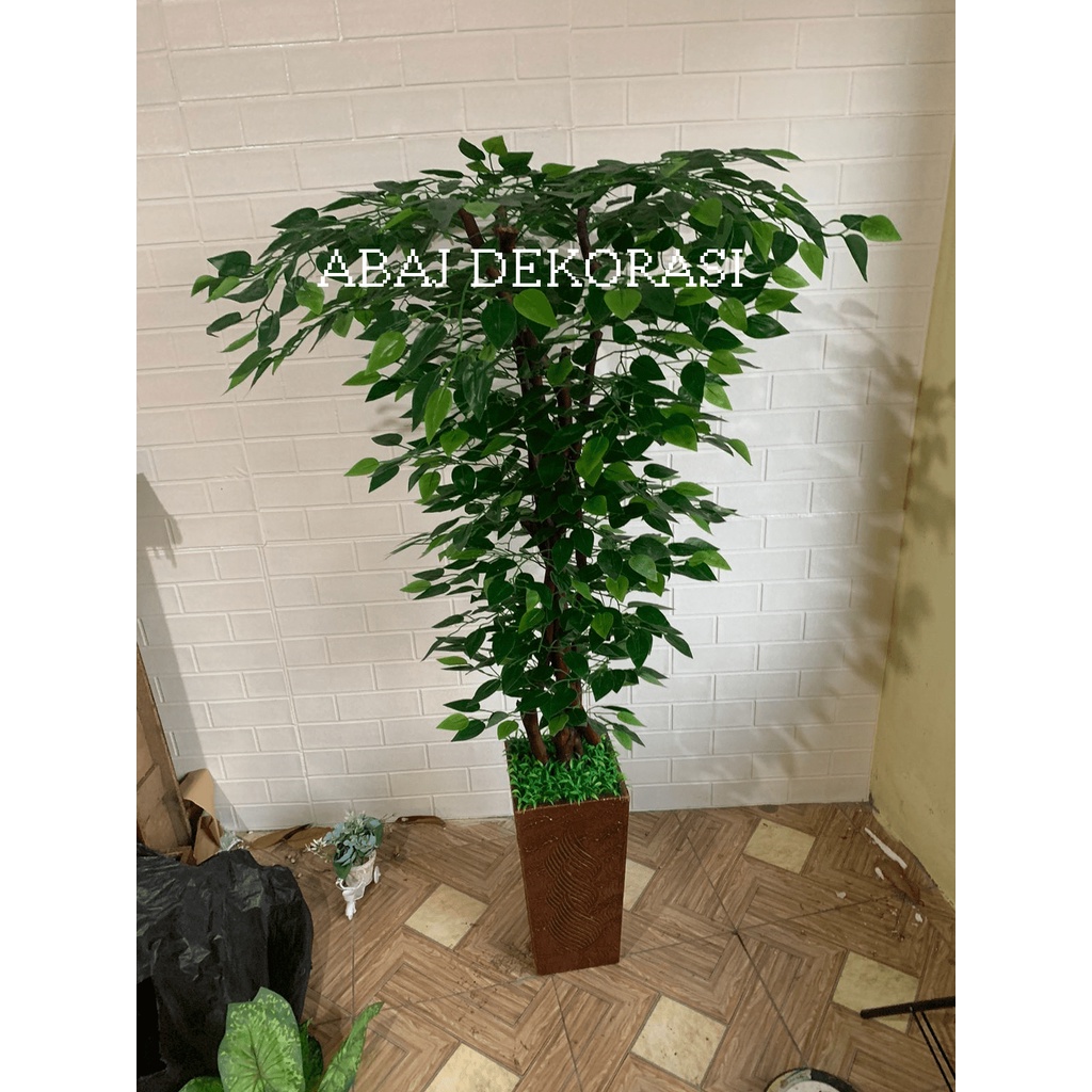 Pohon Hias Beringin/Pohon Artificial/Pohon Plastik/Tanaman Beringin/Pohon Hias/Dekorasi Rumah/Pohon 