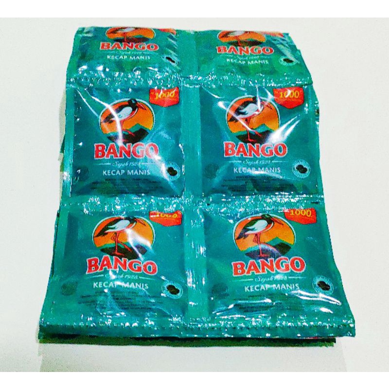 

Kecap Bango Manis Renceng Sachet 1 Renceng isi 12 pcs Bumbu Masak Dandeshop