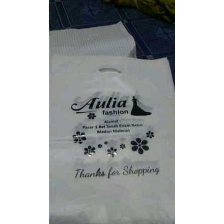 

PLASTIK SABLON PACKING OLSHOP PLONG 30X40 MURAH FREE DESIGH