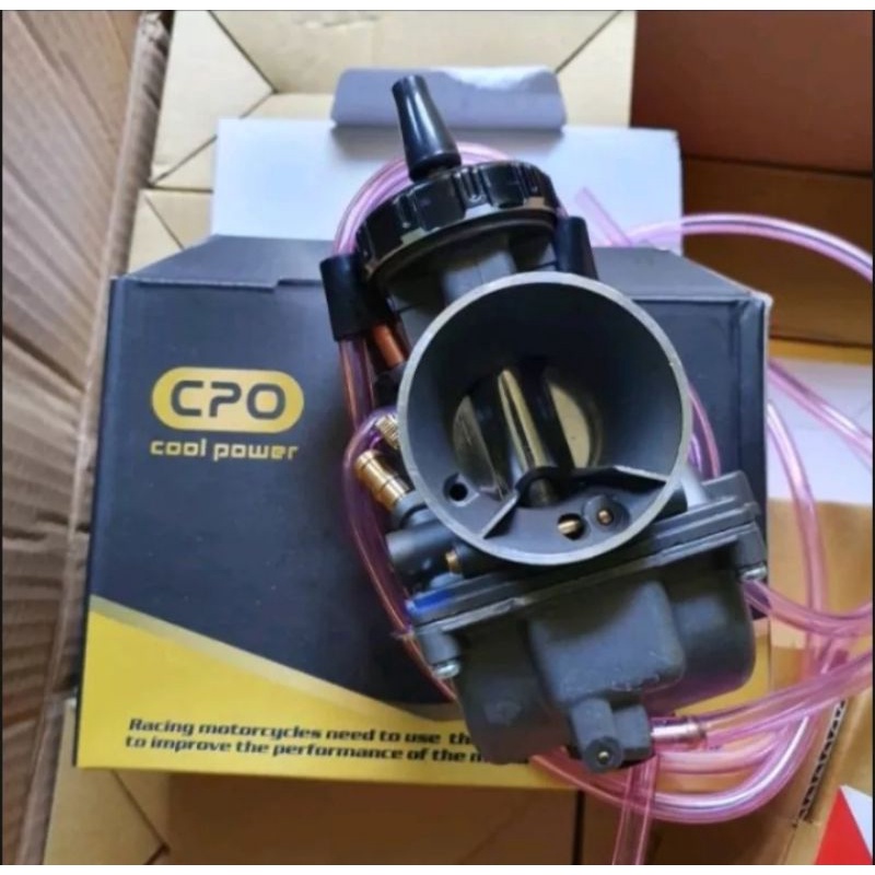 Karbu Karburator CPO Pwk Airstrike Pwk 35 38 Original High Quality Black Series Cool Power Original