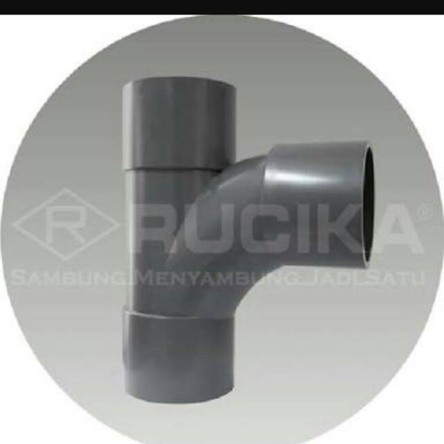 LARGE RADIUS TEE AW RUCIKA 4 inch sambungan pipa air