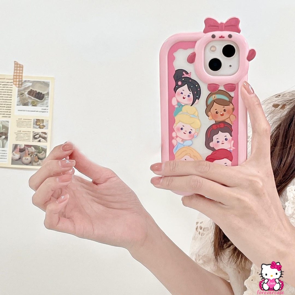 Case Desain Kartun Disney Princess Monster Untuk Vivo Y35 Y22 Y15s Y15A Y01 Y50 Y30 Y17 Y33S Y20 Y12i Y12s Y21 Y15 Y11S T1X Y33S Y21T