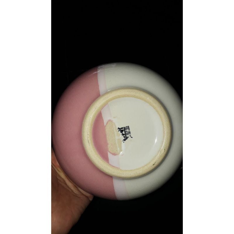 Mangkok Keramik two tone