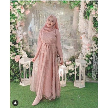 Baju Kondangan Remaja Kekinian Hijab