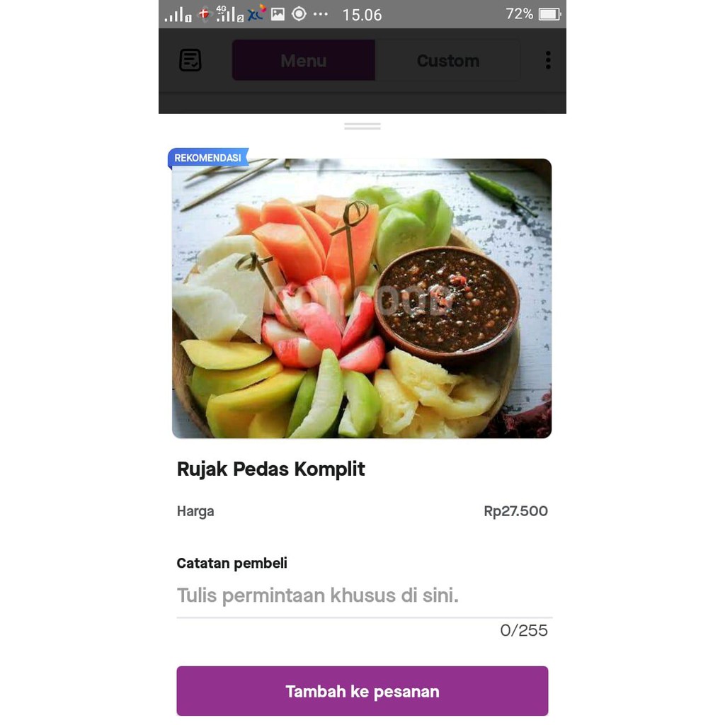 

Rujak Pedas Komplit