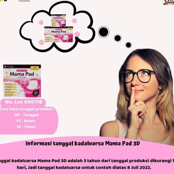 (Trend) Dacco Mama Pad Breast Pad 24pcs ❃