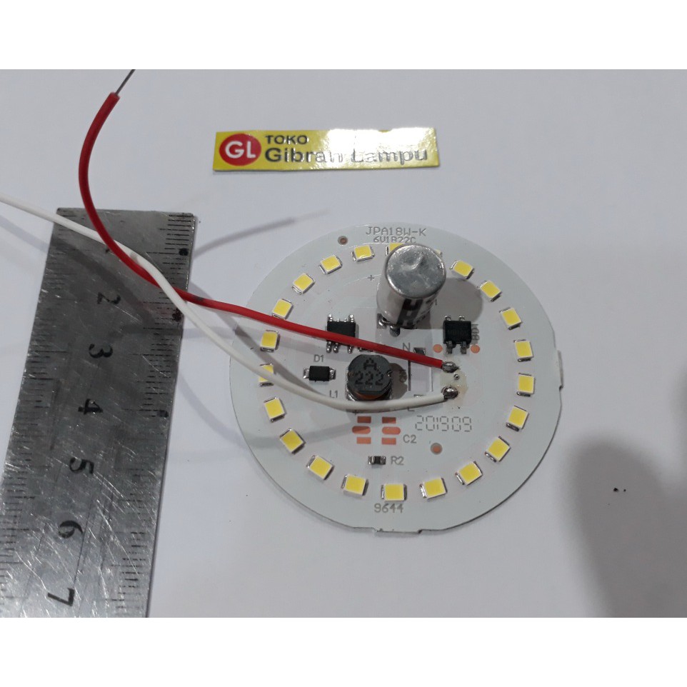 PCB Mata Lampu LED 18w KW1 Tanpa Driver - DOB LED AC 18 Watt Langsung 220V (ACR)