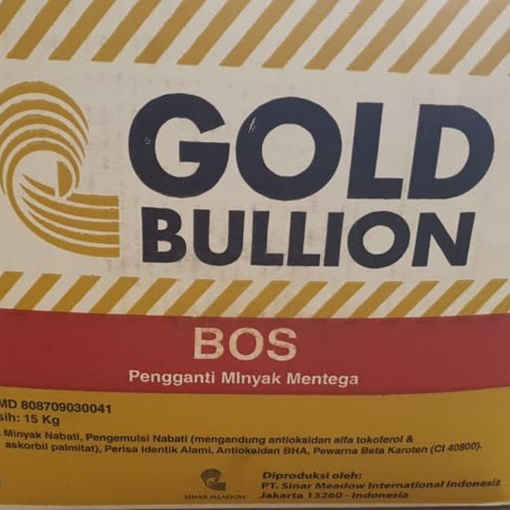 

REPACK BOS Gold Bullion 250gr (Butter Oil Substitute)