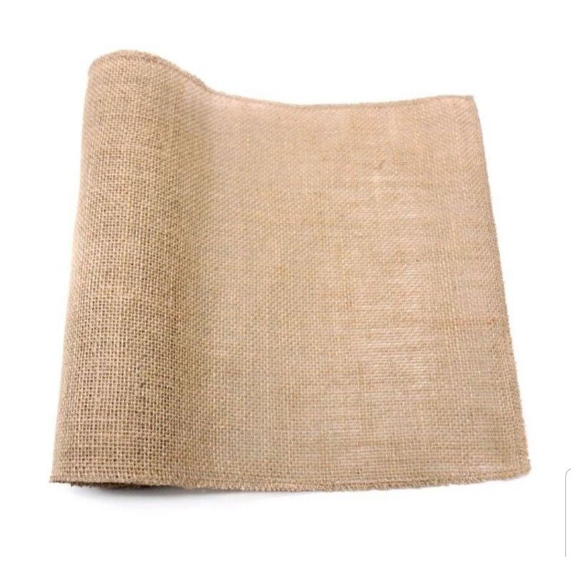 KAIN GONI impor sintetis baru bersih | Kain Burlap | Kain Rami