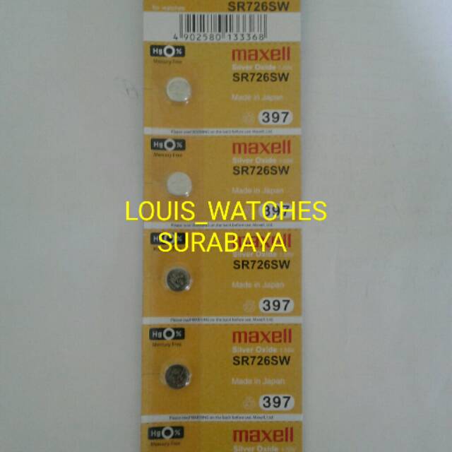 Battery Maxell SR726SW/397MD Original