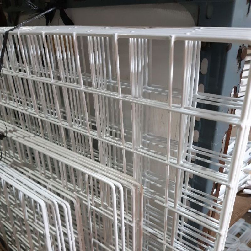 RAM WIRE MASH coating putih 75 x 115 cm