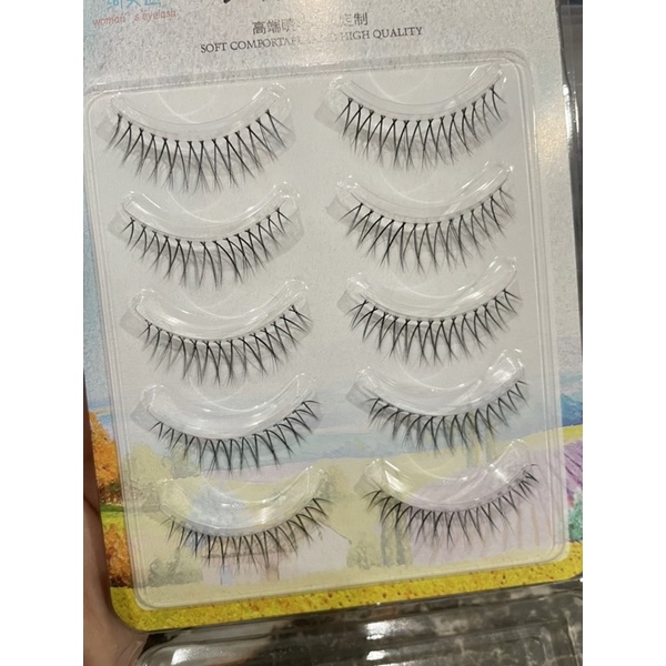 F40 - 5PASANG FAIRY JAPAN DOUYIN Eyelashes Lashes Natural Short Daily Eyelashes False Eyelash Extension Tools