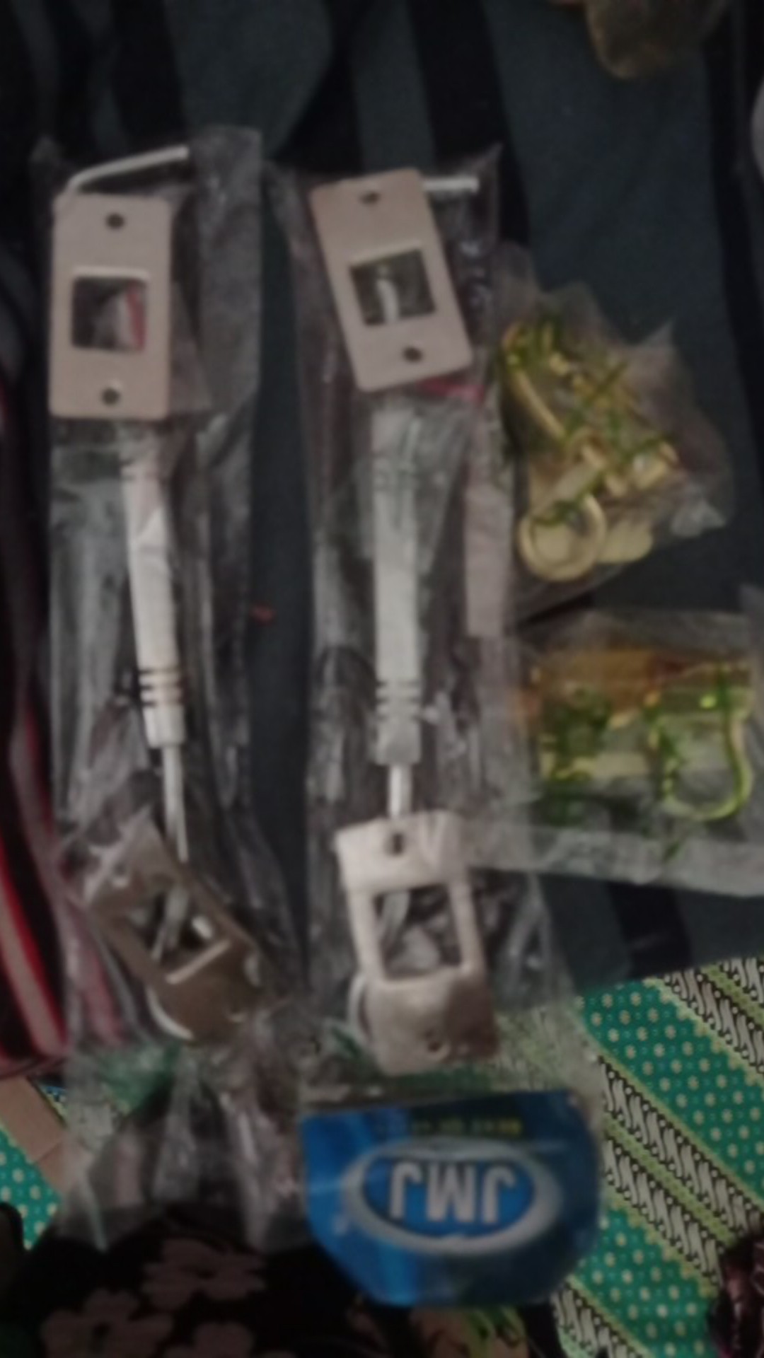 Grendel Kodok Murah / Grendel Jendela / Window Latch Nikel & Kuning