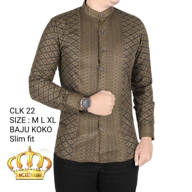 NEW BAJU KOKO PRIA MODERN /BAJU PRIA slimfit/stok terbatas