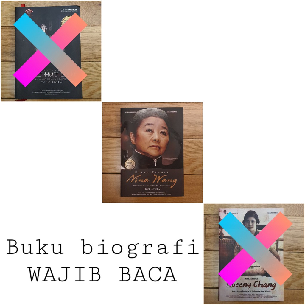 Buku Biografi Oei Hui Lan Nina Wang Queeny Chang Agnes Davonar Shopee Indonesia