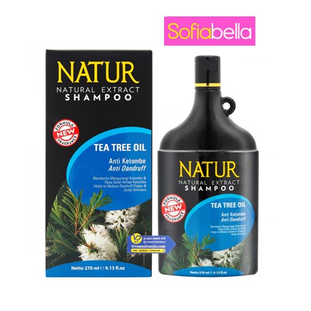 NATUR NATURAL EXTRACT SHAMPOO TEA TREE OIL