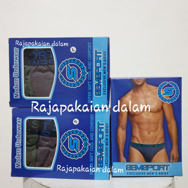 Celana dalam pria SEM 924 Harga 3 PCS