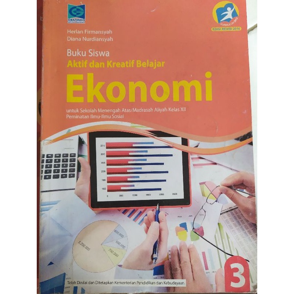 

Preloved ( buku bekas ) buku cetak untuk kelas 12 SMA ( XII )