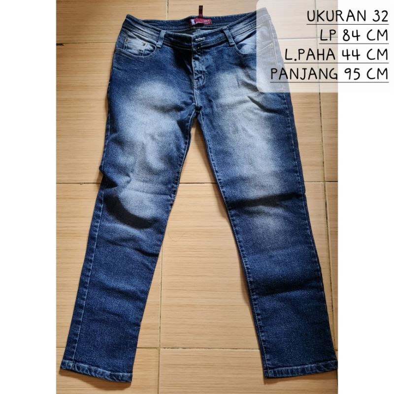 [PRELOVED] CELANA PANJANG JEANS WANITA UKURAN 33