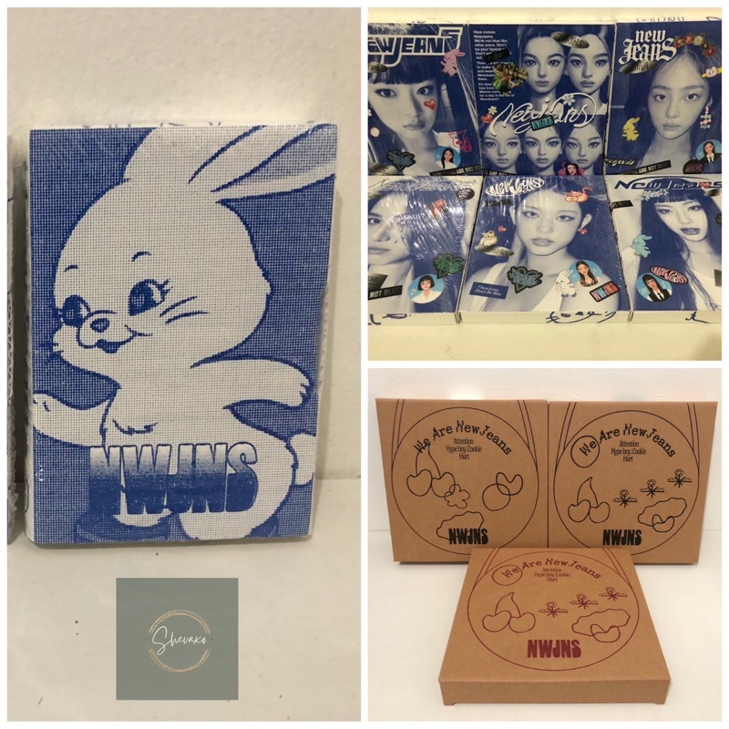 [READY STOCK ]NewJeans - 1st EP 'New Jeans' Album [ Weverse/Bluebook/Bag ver ]