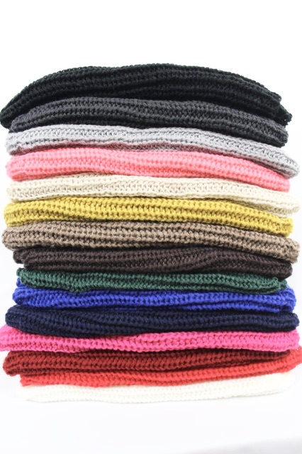 IMPORT MOLLAD Scarf Infinity ring Syal rajut wool pria atau wanita Infinity Scarf Winter