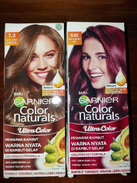  Garnier  Cat  Rambut  Ultra Color Cranberry  Red  Shopee 