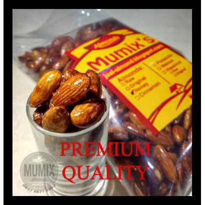 

HOT SALE Honey roasted almond / kacang almond panggang madu 500gr terjamin