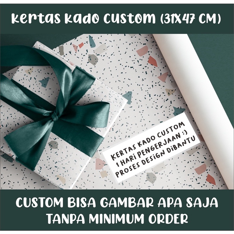 

Kertas Kado Custom Design / Foto sendiri / BTS NCT BLACKPINK KPOP IDOL BIAS Tanpa Minimum Order